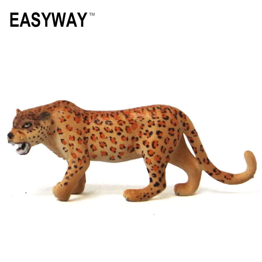 

Mr.Froger Cheetah Model Toy Wild animals toys set Zoo modeling plastic Solid Classic Toys Children Animal Models cute collection