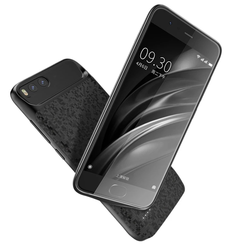 Чехол для аккумулятора Xiaomi Mi 6 внешний Смарт аккумулятор 5500 мАч резервное
