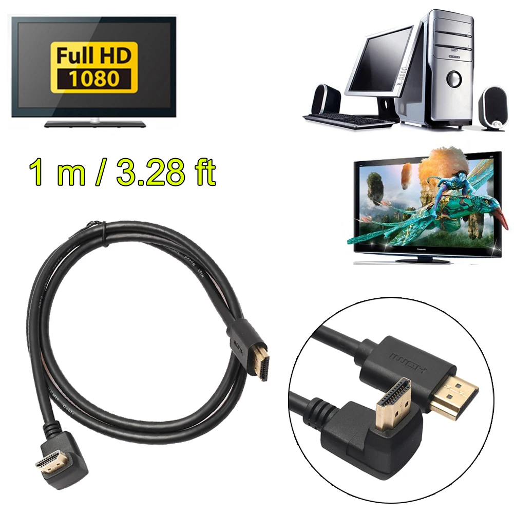 Full HD 1080P 1 м 270 градусов HDMI кабель папа-папа 1,4 кабель версии HDMI для HDTV PC Compter камера для xbox для PS3