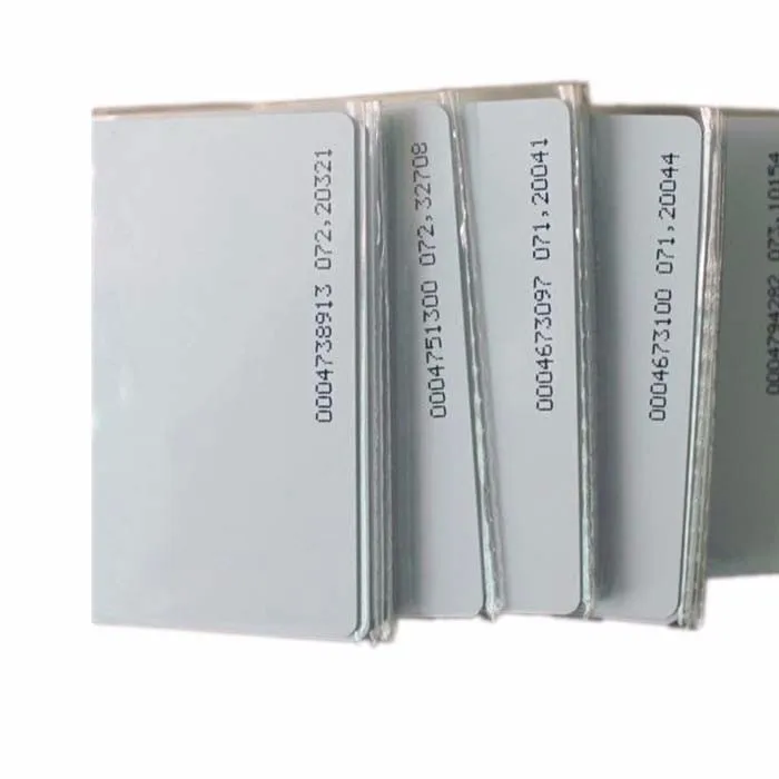 RFID thin cards 125