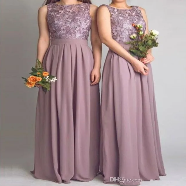 Mauve Bridesmaid Dresses