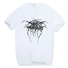 S-XXXL футболка с принтом «Темный трон», «тяжелый металл», футболка с коротким рукавом и круглым вырезом, летняя повседневная футболка из полиэстера, HCP927