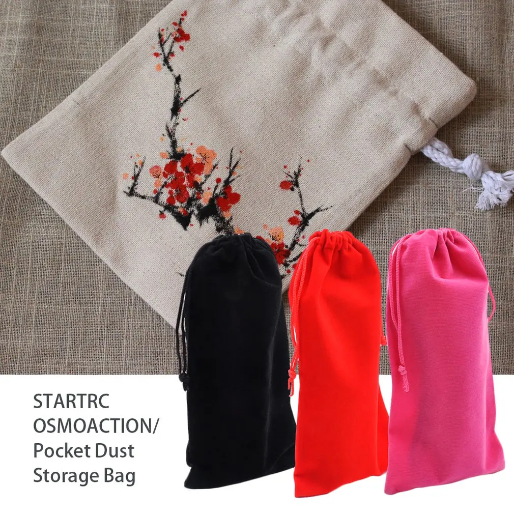 

Outdoor Travel Portable Pouch Dust Storage Bag Camera Accessories For Dji Osmo Action / Pocket Camera