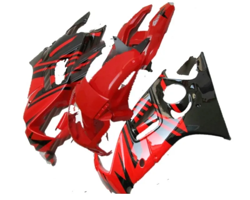 

Red black ABS customize free fairing kits for Honda 97 CBR 600 F3 98 CBR600F3 1997 1998 factory fairing parts