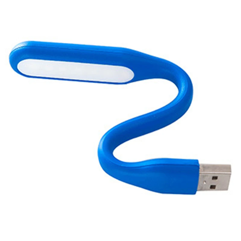 IVYSHION Гибкая USB Светодиодная лампа портативная супер яркая для чтения Power Bank