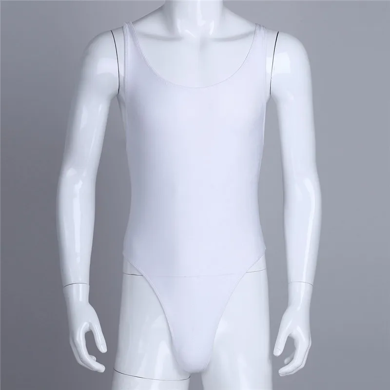 collant terno de natação banho singlet masculino