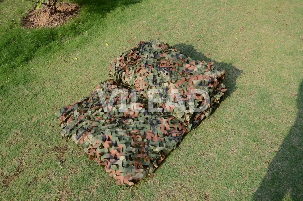 

VILEAD 4M x 8M (13FT x 26FT) Woodland Military Camouflage Netting Army Camo Net Theme Party Decoration Hunting Gazebo Netting
