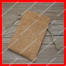 100 шт./лот) Размер smalll Джутовая сумка оптом