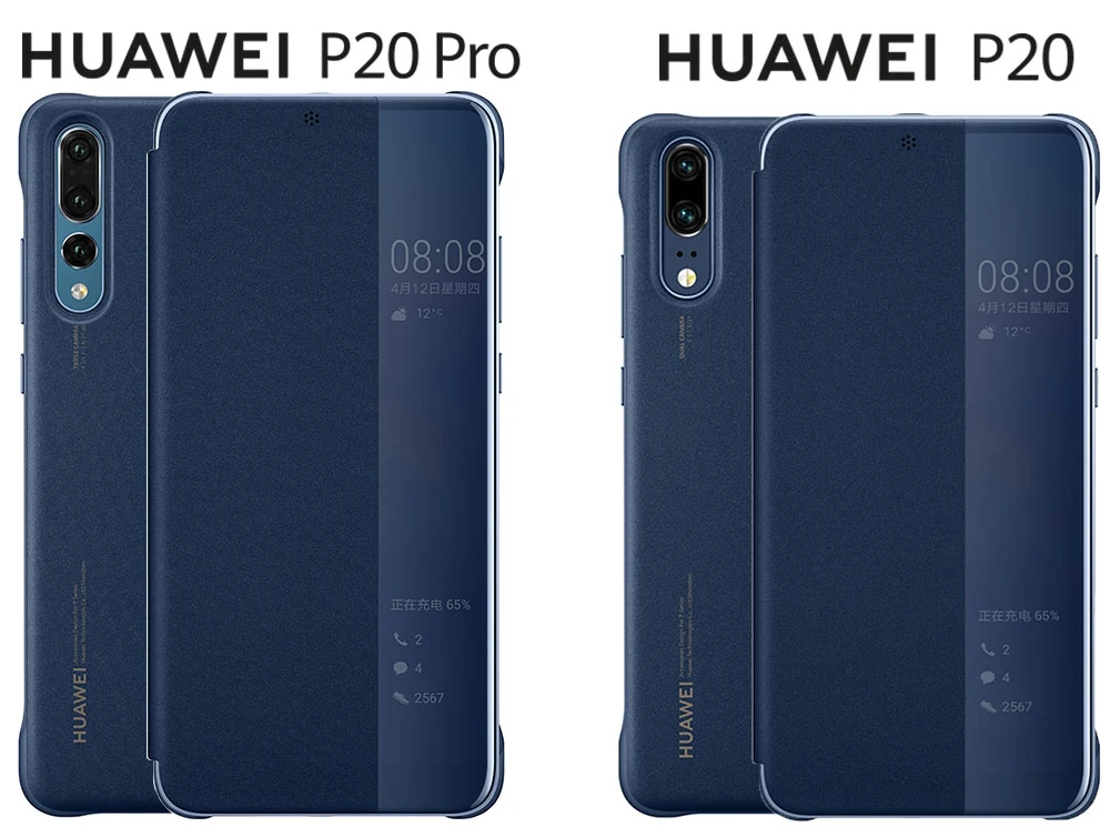 Чехол-книжка для чехол HUAWEI P20 Официальный Интеллект сон Чехол HUAWEI P20 Pro корпуса зеркало Флип кожаный Smart Cover чехол Чехлы