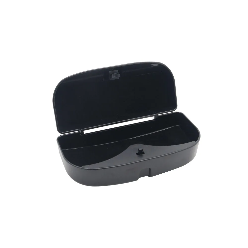 Glasses Case Organizer Box Sunglasses Holder Storage Pockets for Renault Koleos Kadjar Duster for Samsung Glasses Black (15)