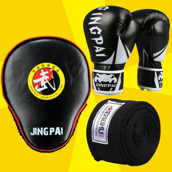 Boxing Gloves Pads For Muay Thai Kick Boxing MMA Training Boxer Hand Target Pad 