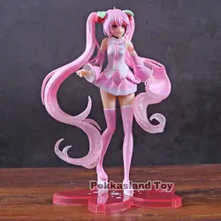 Новый розовый стиль 18 см подвижный Аниме Фигурка Хацунэ Мику модель игрушки куклы