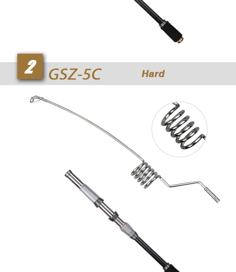 Vara de Pesca Emmrod Inoxidável Fiação 72cm Telescópica Rocha Aço Mar 9 High Quality Esporte e Lazer