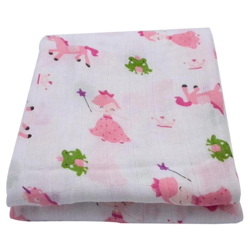 Назначение Wishdom хлопок волокно комфорт уход детское одеяло Многофункциональный новорожденных хлопчатобумажное одеяльце постельные принадлежности милый узор