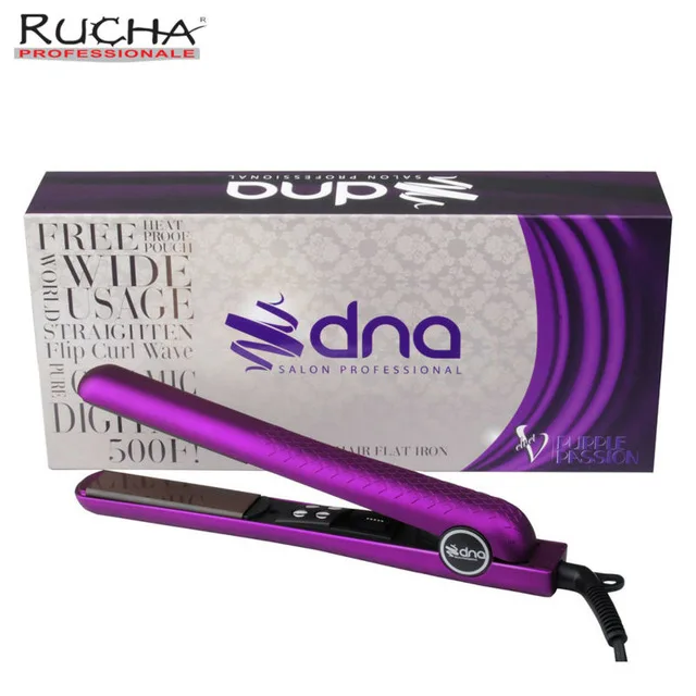

professional Anions Ceramic Flat Iron Salon Style High Temperature Titanium Plate Electric Hair Straightener Irons hair styling