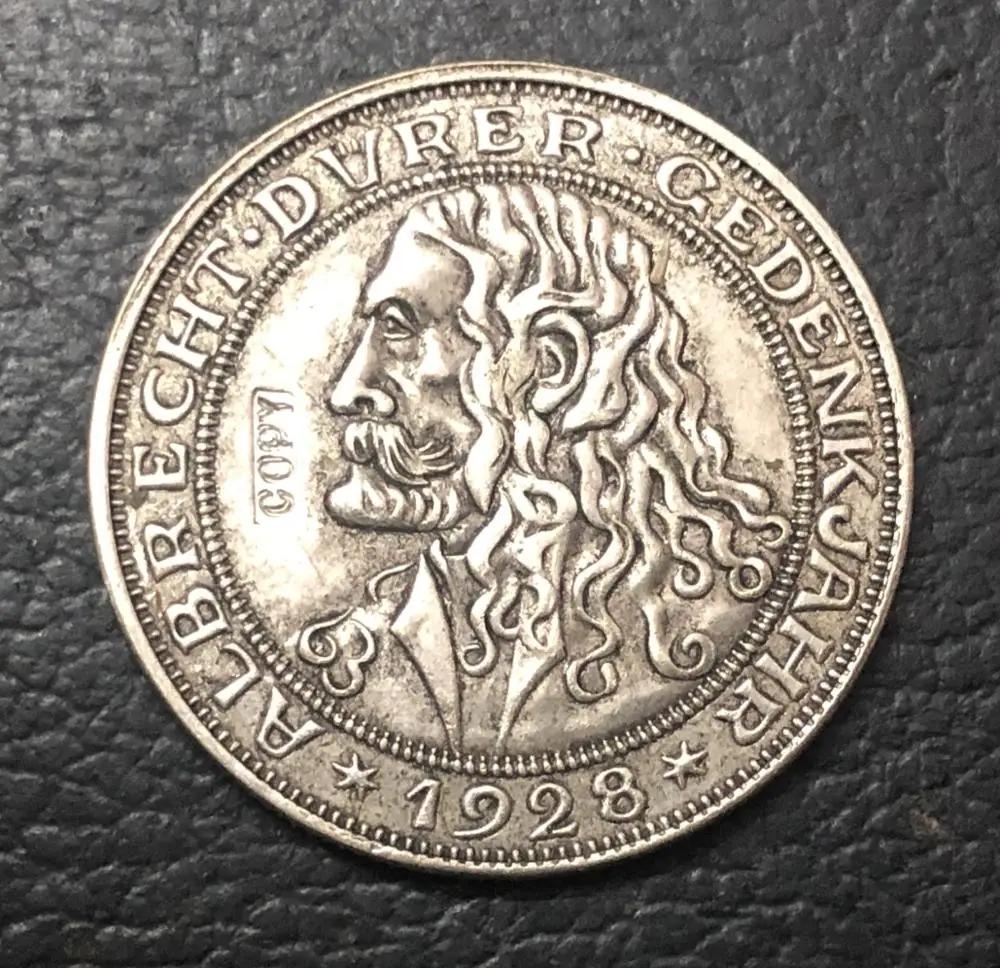 1928 Германия 3 Reichsmark Albrecht Dürer|Безвалютные монеты| |
