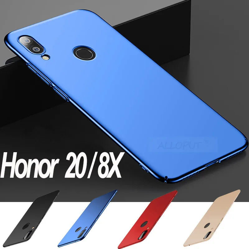 

2019 Newest Plastic Hard PC Case For Honor 8X 20 Case Ultra Thin Matte Full Cover Honor 20 8X Phone Anti-Shock Case Honor 20