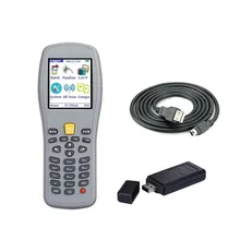 Wireless laser bar code scanner, handheld data terminal PDA for POS system and supermarket, bar code gun with storage