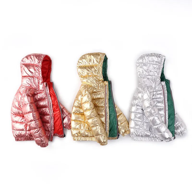 

Shining Children Parka Winter Children's Clothing Waterproof Kids Coats for Girls Warm Outerwear Hooded Snowsuit Overcoat