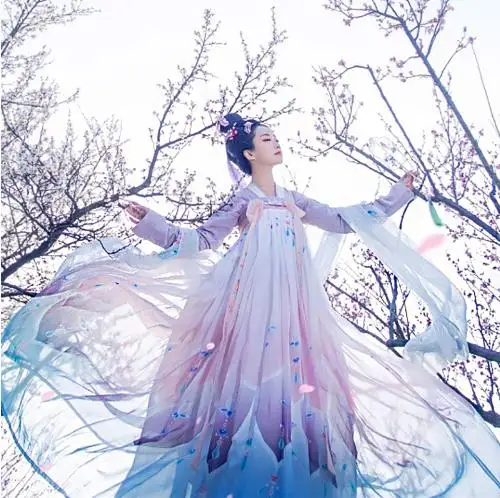 2019 новый национальный древнекитайский карнавальный костюм hanfu традиционный