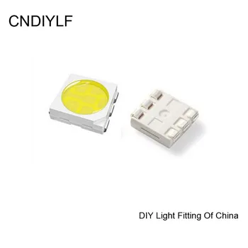 

High Lumens 5050 LED Diodes 3000K 6000K,400pcs or More Shipping By Register Air Mail DIY Kit Light 1 or 3PCS LED Chip