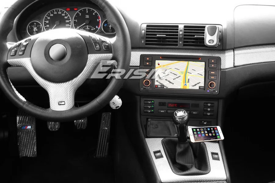 Erisin ES7962B " Android 9,0 автомобильный стерео gps DAB+ CD Bluetooth DTV DVR SD для BMW E46 M3 Rover75 MG ZT