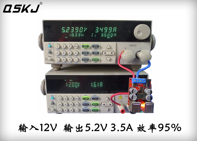 DC-DC автомобиля зарядная плата Питание модуль разгерметизации 4 порта USB Выход мобильный Зарядное устройство 8 V-35 V 5V 8A