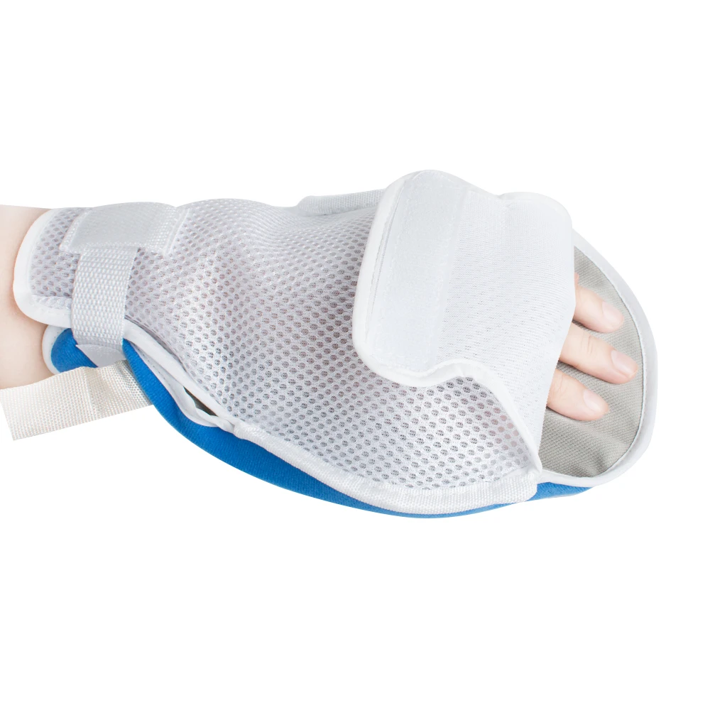 1 пара управления митенки медицинские удерживающие средства для защиты рук пациента мягкие защитные универсальные фиксированные открытые перчатки для пальцев скоба