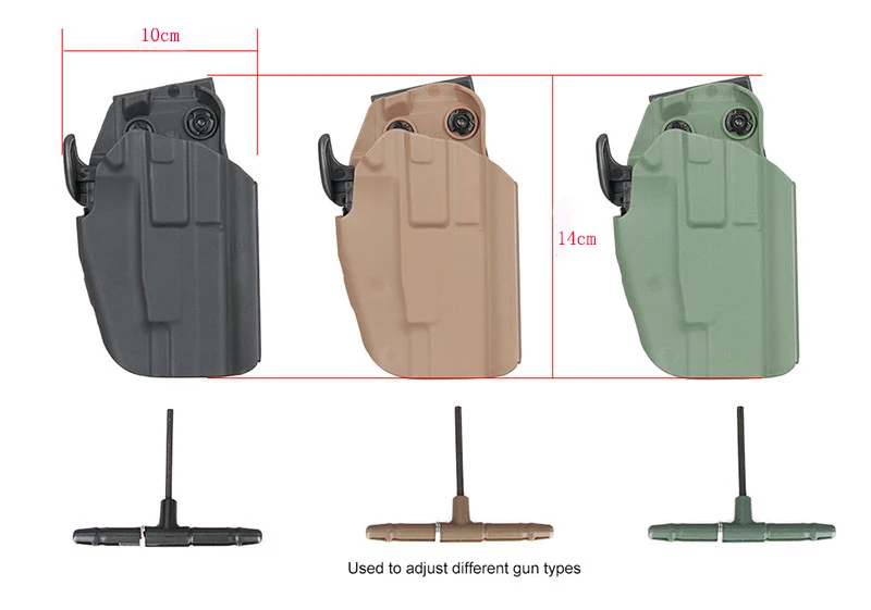 Тактический военный Охота кобуры пистолет аксессуар пояс пистолет кобура для Glock и GRAND POWER и Другое пистолет