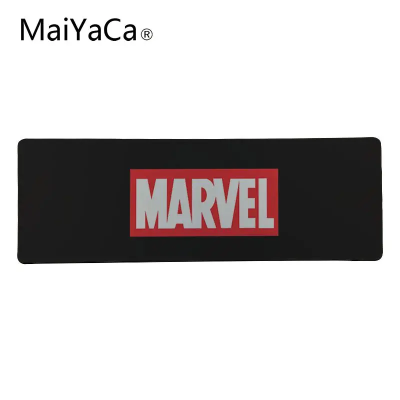 Lock Edge 30x90cm MaiYaCa Высокое качество логотип MARVEL геймер игровые коврики коврик для мыши большой коврик для мыши клавиатуры коврик - Цвет: Lock Edge 30x90cm