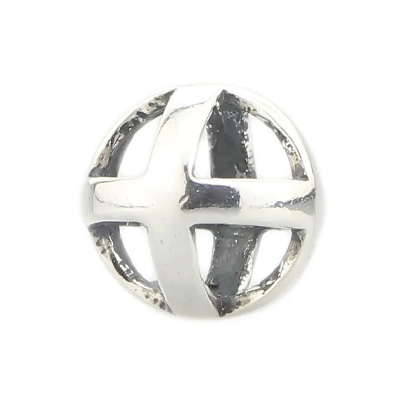 

Authentic 925 Sterling Silver Stay Positive Charms Beads Fits European 3.0mm Bracelet Jewelry