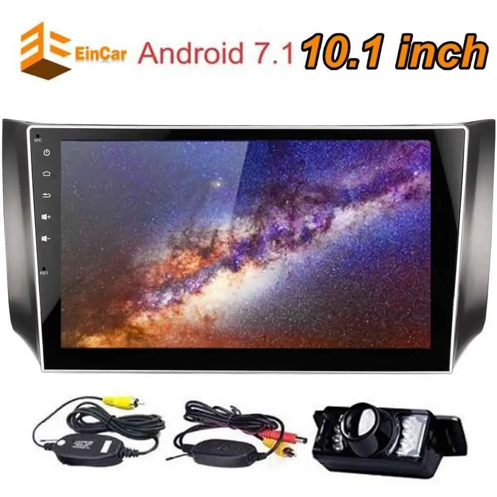 

10.1 inch Headunit Android 7.1 2 Din In Dash Multi-touch Screen PC Stereo GPS Multimedia FM Radio Support SD/USB/OBD2/3G/4G/Wifi