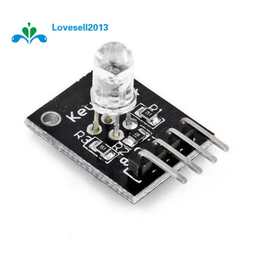 

2 PCS KY-016 RGB 3 Color Full Color LED Module for Arduino