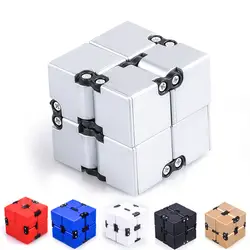 Бесконечность куб магический куб стресс игрушка мини Непоседа игрушка для избавления от стресса и тревожности блоки для взрослых детская