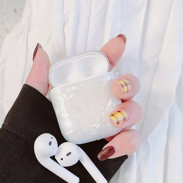 Роскошный Мраморный ТПУ мягкий чехол для Apple Airpods, защитный чехол, Bluetooth беспроводной Чехол для наушников, чехол для зарядки - Цвет: 6