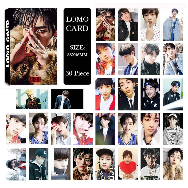 KPOP NCT 127 U NCT127 безграничный альбом LOMO карты K-POP Новая мода самостоятельно сделанная