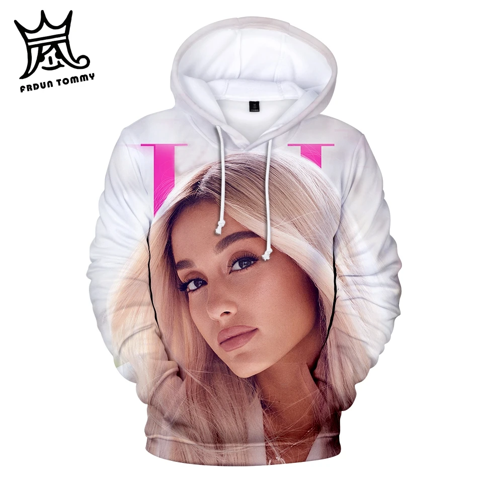  Frdun Tommy Ariana Grande 3D Print hoodies sweatshirt Jacket Women/Men Long Sleeve hoody Hot Sale C