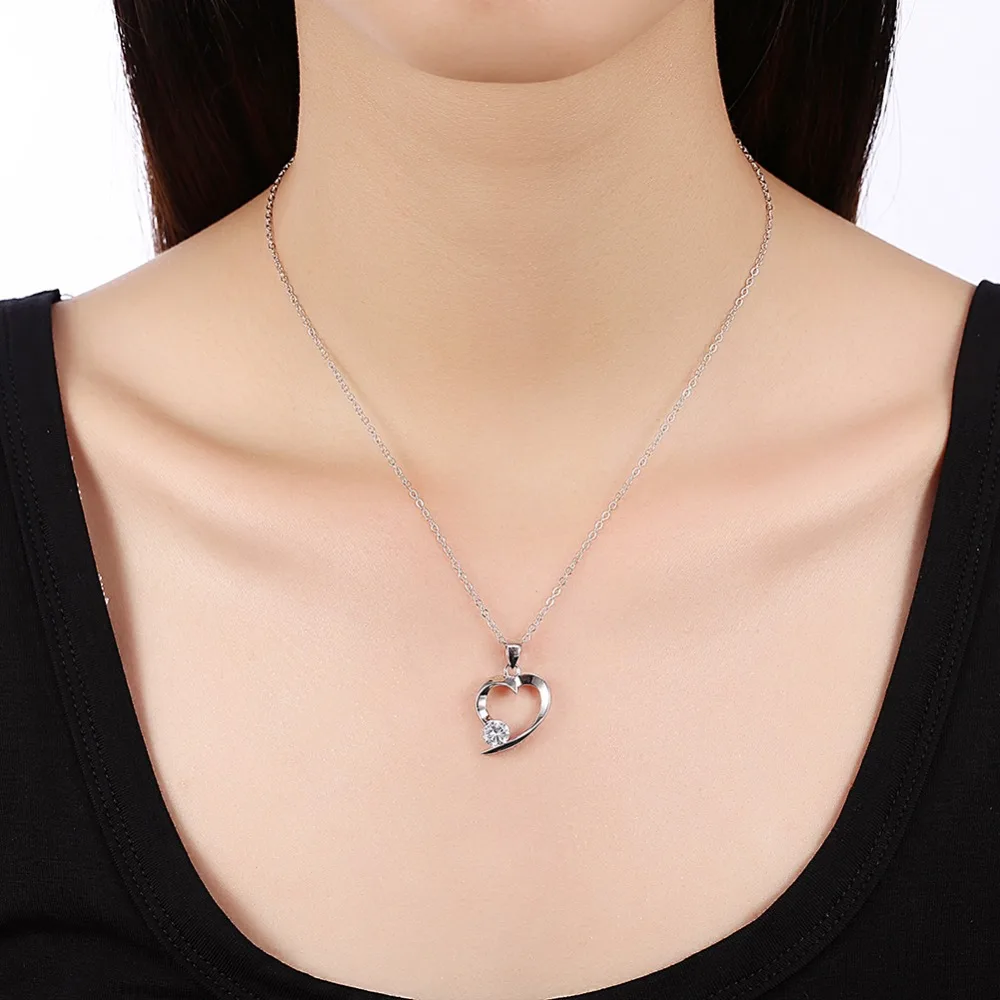 New high quality jewelry. 100 925 Sterling Silver For Lover Best Gifts