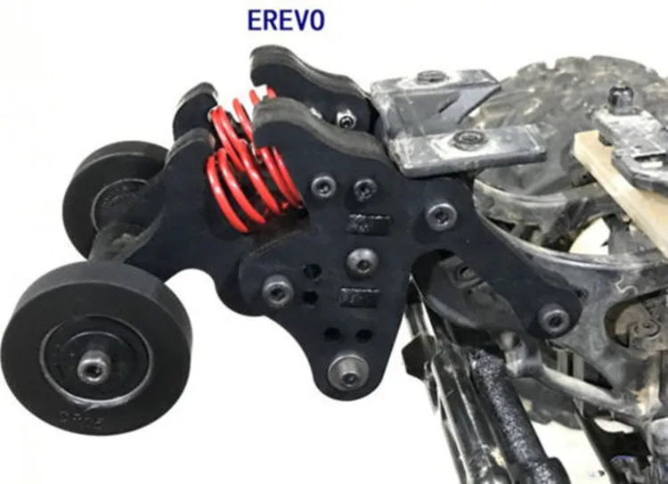 Радиоуправляемая автомобильная часть, нейлон, двойное колесо, руль для 1/10, новинка, TRAXXAS EREVO E-REVO 2,0, видео тестирование продукта