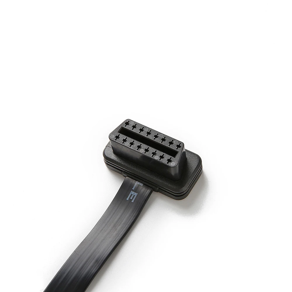 Удлинительный кабель переходник OBD II 16 штырьков 1 штырьковый и 2x гнездовой разъем