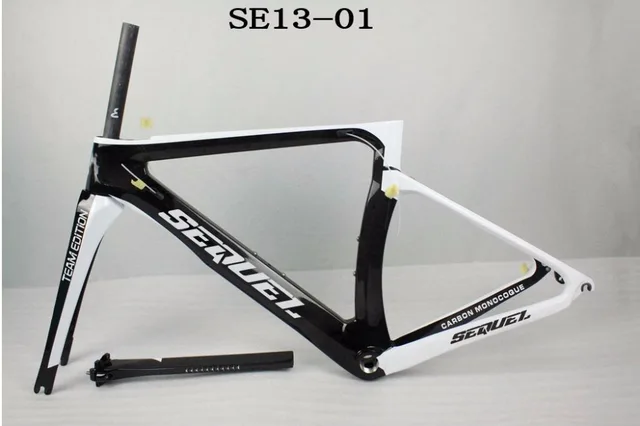 Best price at $364 Cheap Hot sell 2016 road bicycle T1100 1K or 3k carbon frames with fork seatpost road bike bicycle.carbon road racing bike frame