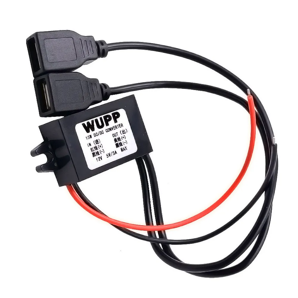

CARPRIE 2019 Hot Sale Car Charger Wth Waterproof Cover Boat Motorcycle 2 USB Adapter Supply for Most Of Smart Phones автозарядк