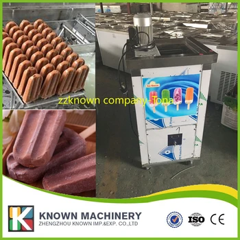 

10% discount automatic ice lolly machine popsicle stick machine with 2 molds on promotation