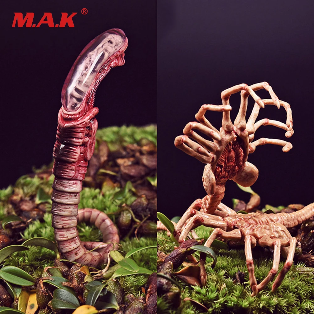 1/6 Scale Alien Predator Chestburster Facehugger Model FG044 A