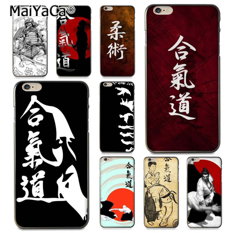 Японский чехол aikido Judo Coque для iphone 11 12 Pro XR XS Max 8 7 6 6S Plus X 5 5S SE|Бамперы| |