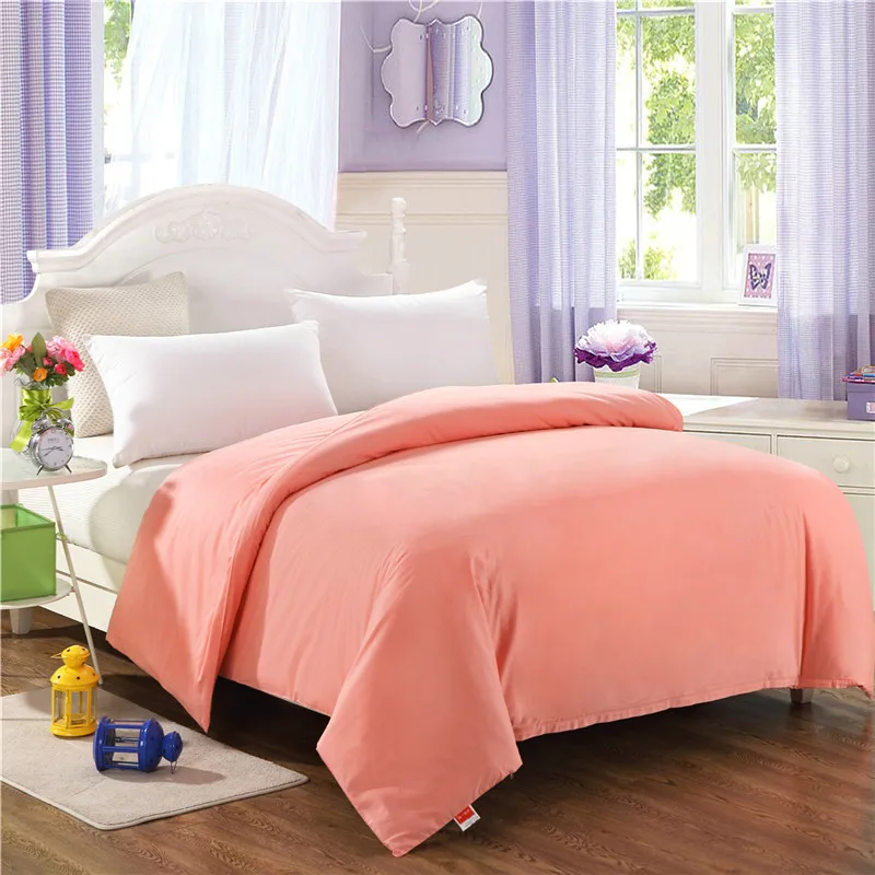 

Jade Solid Color Bedding Set 1pc 100% Cotton Hotel High Quality Duvet Cover Warm Sets Twins Queen Can Be Customized Pillowcase