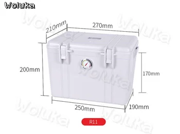 

R11 Waterproof Shockproof Case Dry Moistureproof Storage Seal Box Hygroscopic Card Insert For Gear Camera Lens 27cm CD50 T06