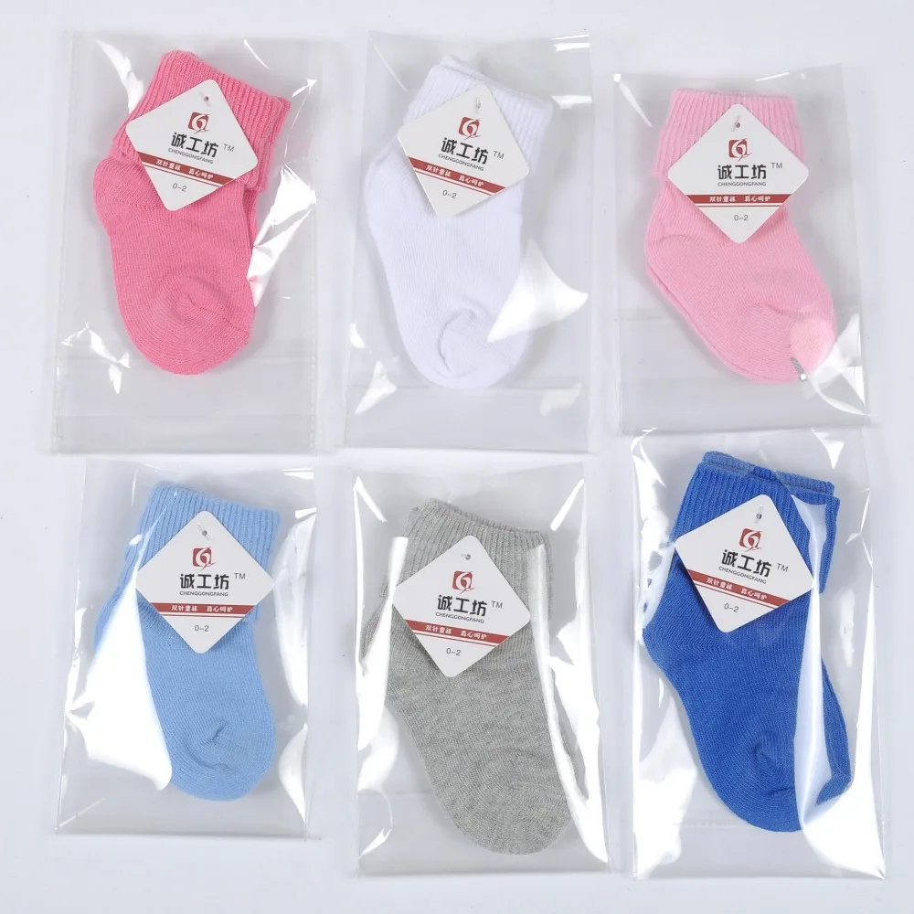 6 шт./лот, носки для новорожденных 0-1-2 лет, детские носки для мальчиков и девочек, Meias Infantil, детские короткие носки унисекс, Детские хлопковые носки