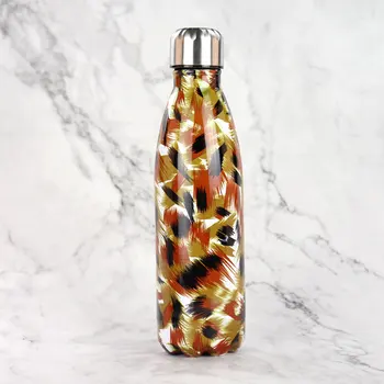 

Free Custom Cola Bottle Vacuum Flasks 500ML HOT SALE Stainless Steel Thermos Outdoor Sports Coke Cup Drinking Water Bottle K08