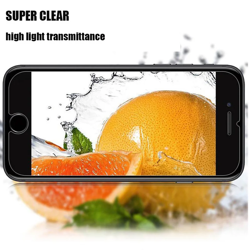 Mwihphms 2PC закаленное стекло для iphonex xs xsmax xr Защитная пленка экрана iphone4 5 6 7 8 plus